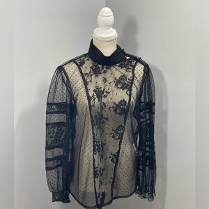 Zara lace top